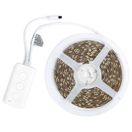 Aigostar - Bandă LED RGBIC dimabilă 10 m LED/24W/24V + telecomandă Wi-Fi