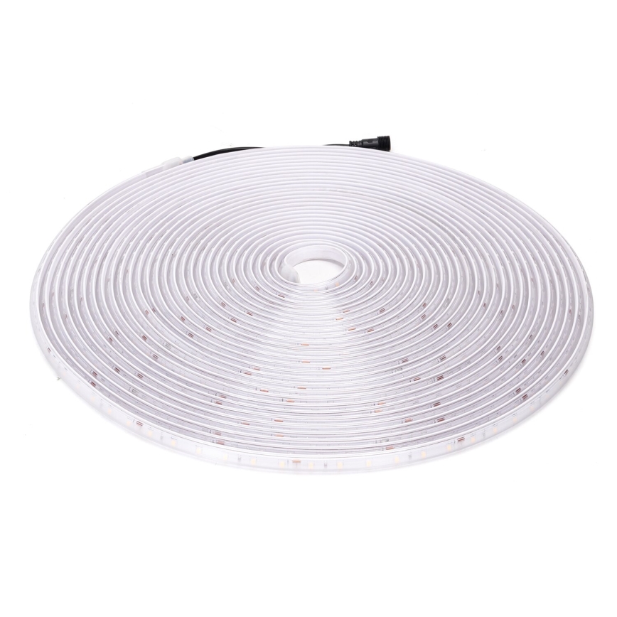 Aigostar - Bandă LED solară reglabilă LED/20W/3,2V 20 m 6500K IP65 + telecomandă