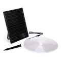 Aigostar - Bandă LED solară reglabilă LED/20W/3,2V 20 m 6500K IP65 + telecomandă