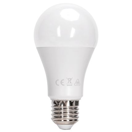 Aigostar - Bec LED RGBW reglabil E27, 12 W, 230 V, 3000 K + telecomandă