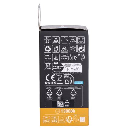 Aigostar - Bec LED RGBW dimabil A60 E27/10W/230V 3000K + telecomandă