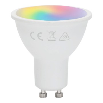Aigostar - Bec LED RGBW reglabil GU10/4,8W/230V 3000K + telecomandă