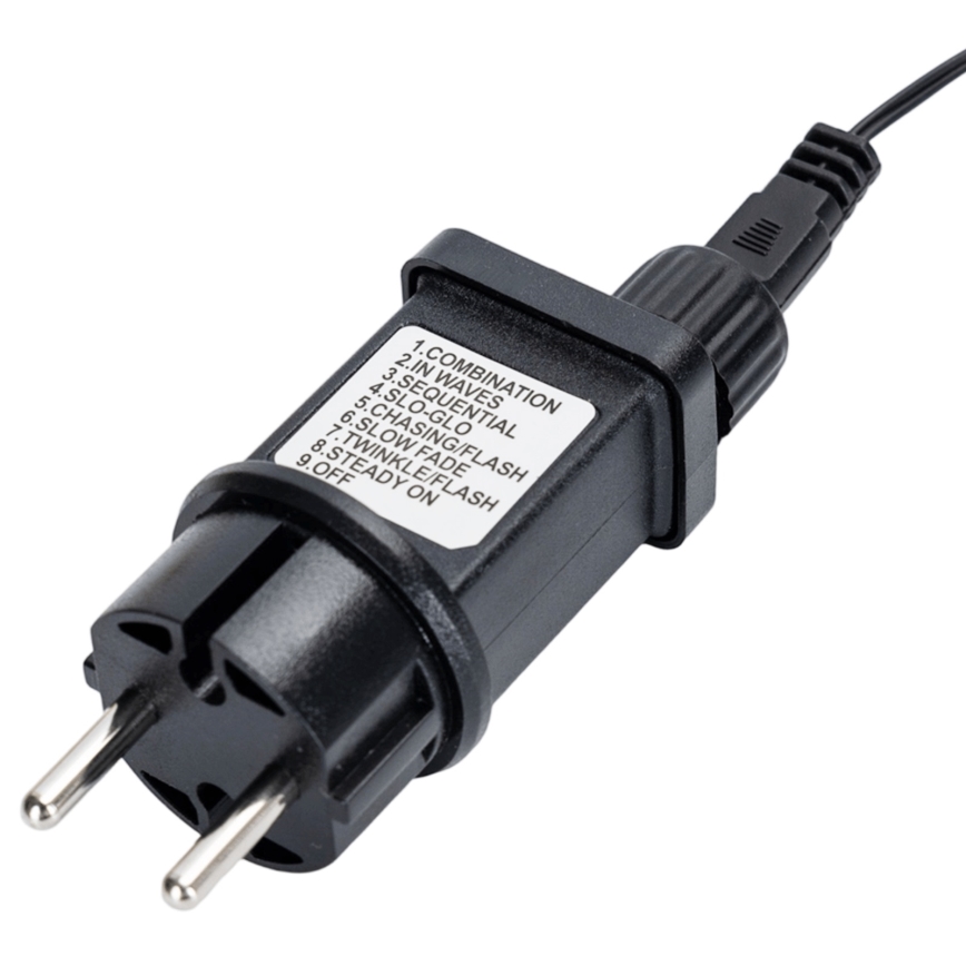 Aigostar - Brad de Crăciun LED pentru exterior, 55 LED, 8 funcții, 0,6 m, IP44, multicolor