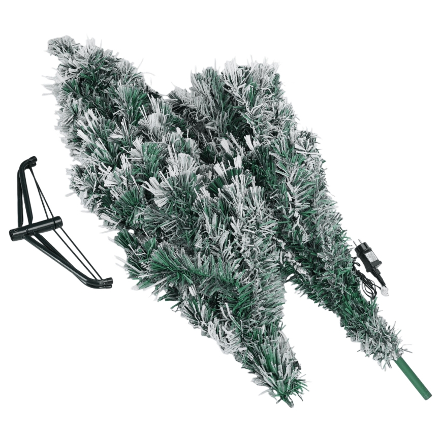 Aigostar - Brad de Crăciun LED pentru exterior, 245 LED/8 funcții, 2,1 m, IP44, multicolor