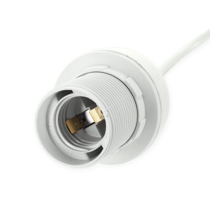 Aigostar - Cablu de alimentare 1xE27/60W/250V alb