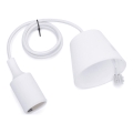 Aigostar - Cablu de alimentare 1xE27/60W/250V alb