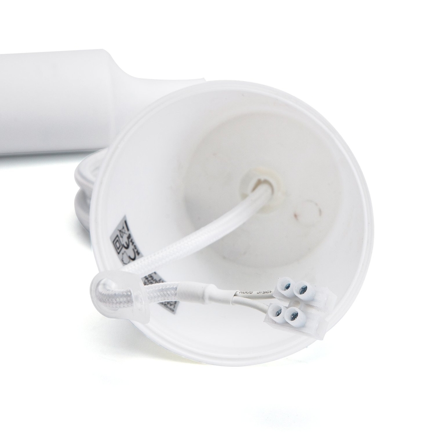 Aigostar - Cablu de alimentare 1xE27/60W/250V alb