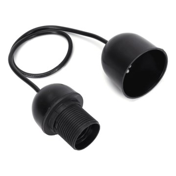 Aigostar - Cablu de alimentare 1xE27/60W/250V negru