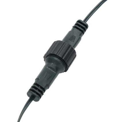 Aigostar - Cablu prelungitor de exterior pentru șiruri de lumini, 5 m, IP45, verde închis