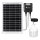 Aigostar - candelabru solar LED/70W/12V 6000 mAh 6500K IP65 Ø 12 cm + telecomandă