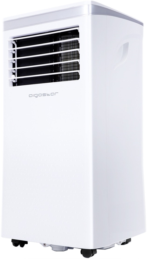 Aigostar - Climatizor portabil inteligent 3în1 1003W/230V 9000 BTU Wi-Fi alb + telecomandă