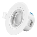 Aigostar - Corp de iluminat încastrat LED/7W/230V 3000K diam. 8,5 cm alb cald