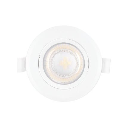 Aigostar - Corp de iluminat încastrat LED/7W/230V 3000K diam. 8,5 cm alb cald