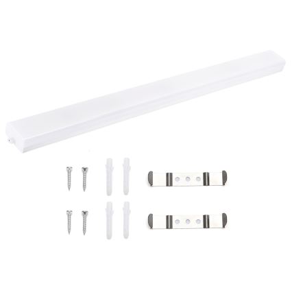 Aigostar - Corp de iluminat LED tip fluorescent MESH, 30W, 230V, 6500K, reglabil, cu telecomandă