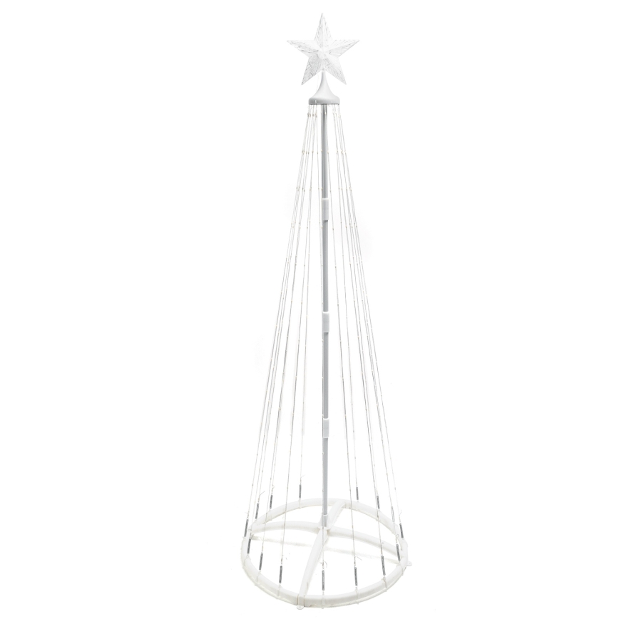 Aigostar - Decorațiune de Crăciun inteligentă LED RGBICW, plasă MESH pentru exterior, 165 LED-uri/230V, 1,8 m, IP44 + telecomandă