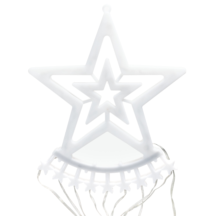 Aigostar - LED RGBICW Decorațiune inteligentă de exterior pentru Crăciun MESH 250xLED/230V 2,5m IP44 + telecomandă