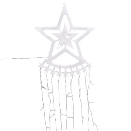 Aigostar - Decorațiune LED de Crăciun pentru exterior, 350 LED, 3,5 m, IP44, multicoloră