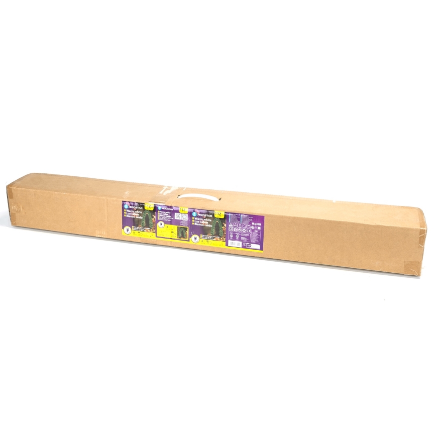 Aigostar - Instalație LED de Crăciun pentru exterior 112xLED/3,6W/230V 2m IP44 alb cald