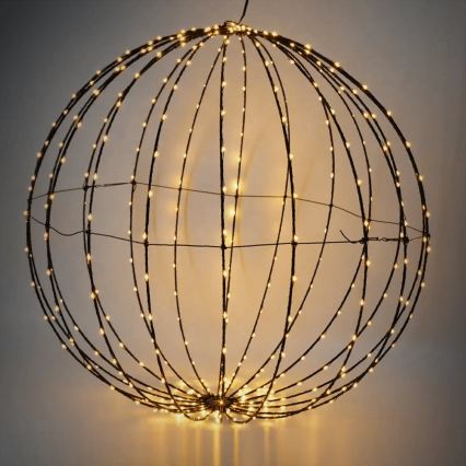 Aigostar - Decorațiune LED de Crăciun pentru exterior 177xLED/3,6W/230V 60 cm IP44 alb cald