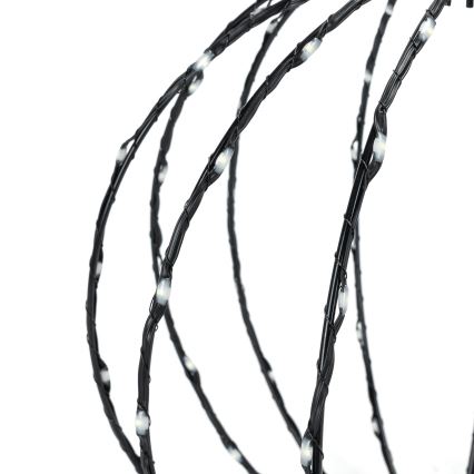 Aigostar - Decorațiune LED de Crăciun pentru exterior 177xLED/3,6W/230V 60 cm IP44 alb cald