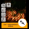 Aigostar- Decorațiune LED de Crăciun pentru exterior 3,6W/31/230V 2700K 20/25/30cm IP44 cadouri
