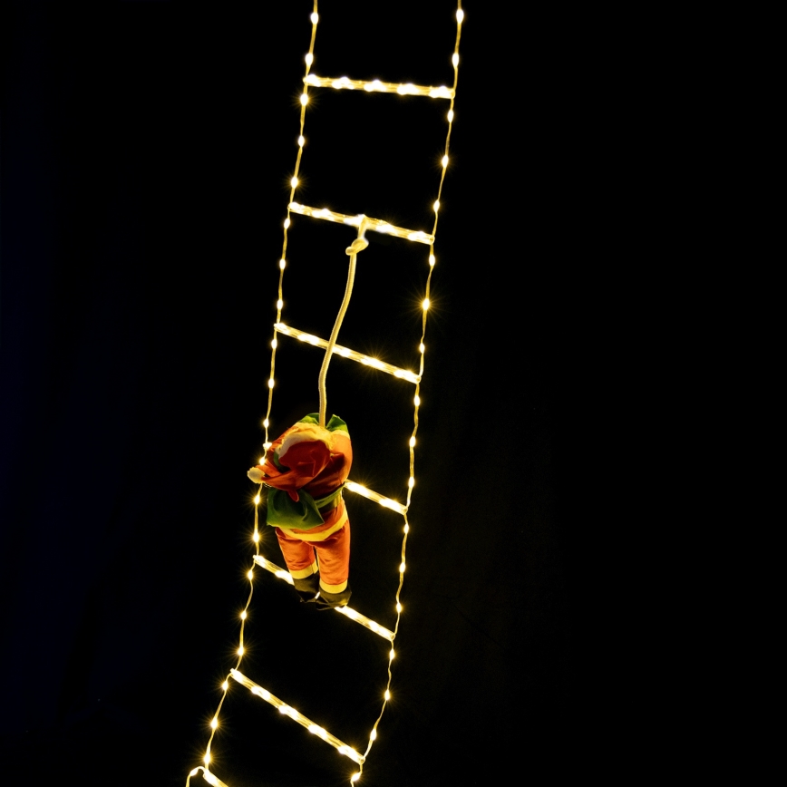 Aigostar - Decorațiune de Crăciun LED pentru exterior 304xLED/8 funcții 3 m IP44 alb cald