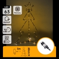 Aigostar - Decorațiune LED de Crăciun pentru exterior LED/3,6W/230V 60 cm IP44 alb cald