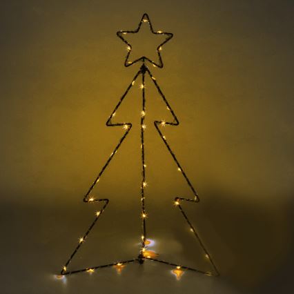 Aigostar - Decorațiune LED de Crăciun pentru exterior LED/3,6W/230V 60 cm IP44 alb cald