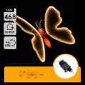 Aigostar - Decorațiune LED de exterior 504xLED IP44 alb cald fluture