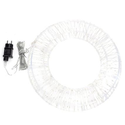 Aigostar - decorațiune de Crăciun pentru exterior 540xLED/6W/230V IP44 alb cald 45 cm cerc