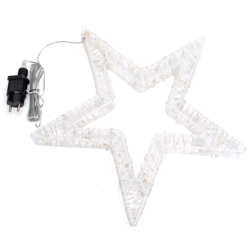 Aigostar - LED Decorațiune de Crăciun pentru exterior 540xLED/6W/230V IP44 alb cald 45cm stea