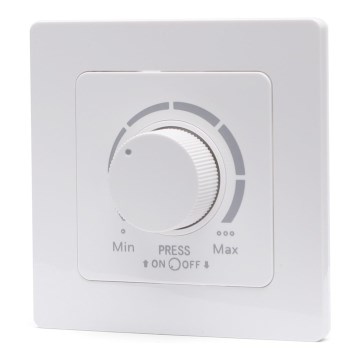 Aigostar - Dimmer cu ramă 250V/10A, alb