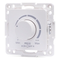 Aigostar - Dimmer fără ramă 250V/10A alb