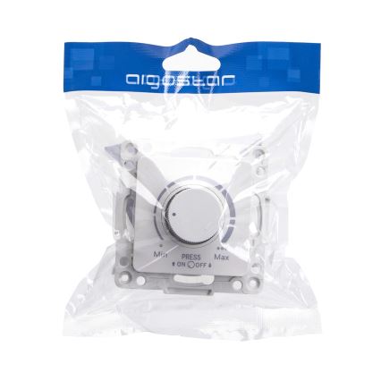 Aigostar - Dimmer fără ramă 250V/10A alb