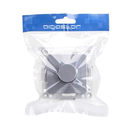Aigostar - Dimmer fără ramă 250V/10A argintiu