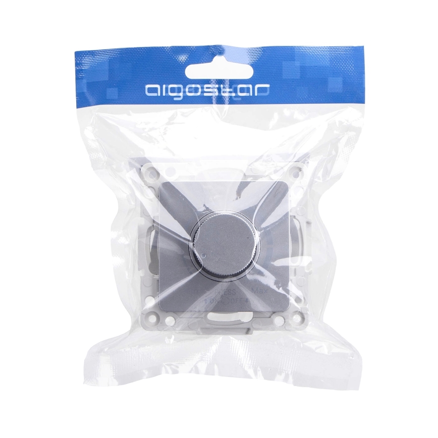 Aigostar - Dimmer fără ramă 250V/10A argintiu