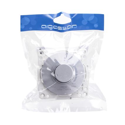 Aigostar - Dimmer rotativ 300W/230V, finisaj argintiu