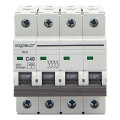 Aigostar - Disjunctor 4 poli 4P-40A-C 400V