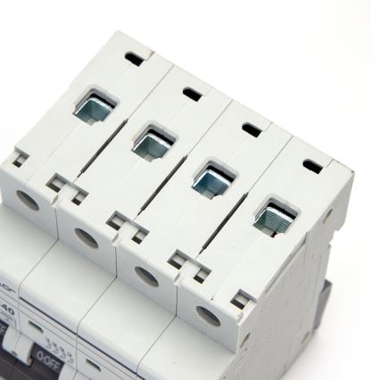 Aigostar - Disjunctor automat 4 poli, 25 A, curba C, 400 V