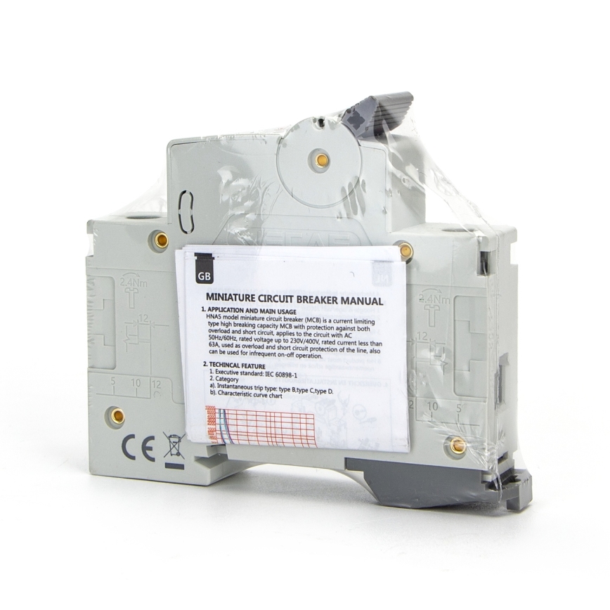 Aigostar - Disjunctor monofazat 1P-40A-C 230-400V