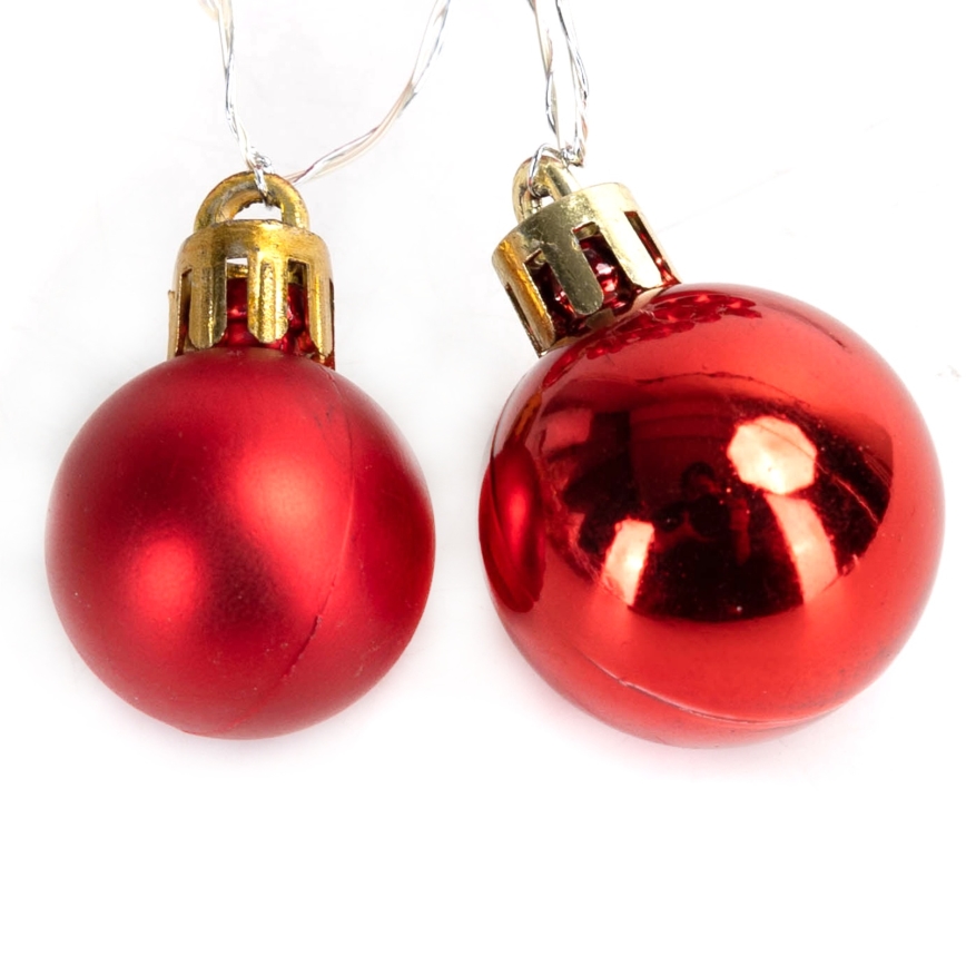 Aigostar - Ghirlandă cu LED, 20 LED, 3x AA, 2 m, alb cald