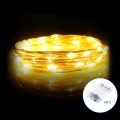 Aigostar - Ghirlandă de Crăciun cu LED 100xLED/3xAA 10,3m alb cald