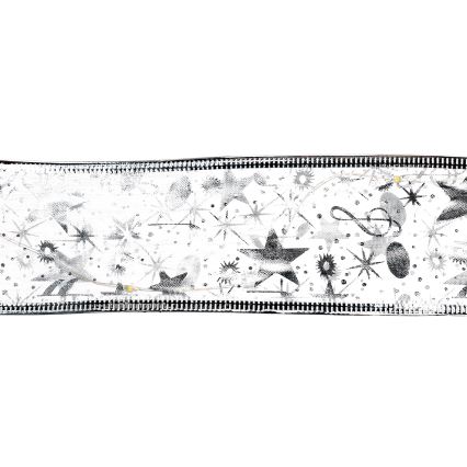Aigostar - Ghirlandă LED de Crăciun 100xLED/3xAA 10 m alb cald argintiu