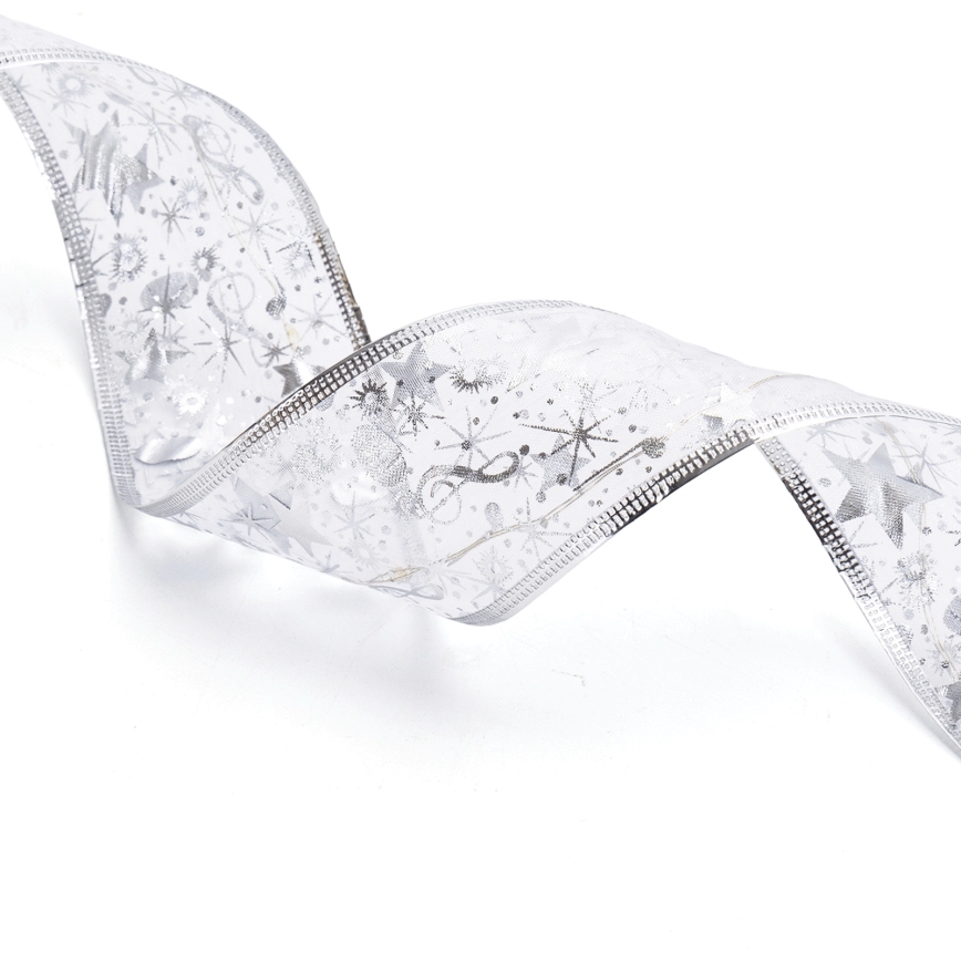 Aigostar - Ghirlandă LED de Crăciun 100xLED/3xAA 10 m alb cald argintiu