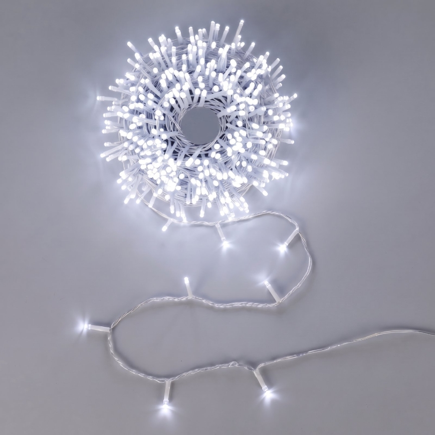 Aigostar - Ghirlandă de Crăciun cu LED 20xLED/3xAA 2,3m albă rece