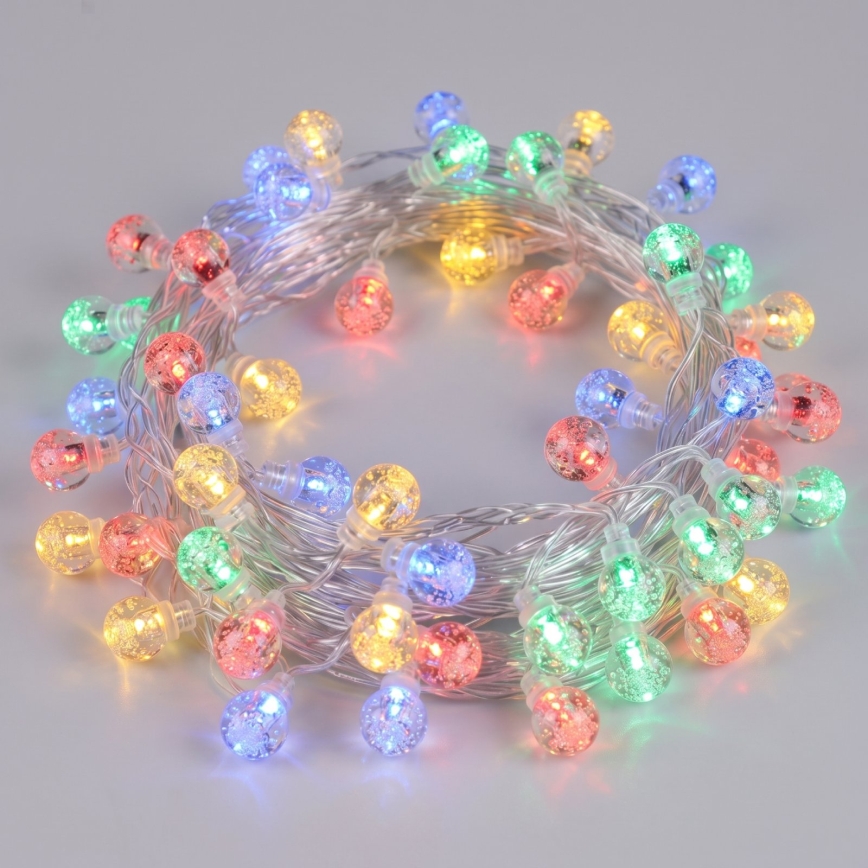 Aigostar - Ghirlandă de Crăciun LED pentru exterior, 100 LED/8 funcții, 13 m, IP44, multicoloră
