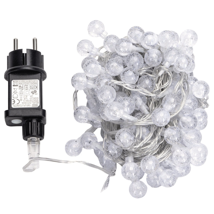 Aigostar - Ghirlandă de Crăciun LED pentru exterior, 100 LED/8 funcții, 13 m, IP44, multicoloră