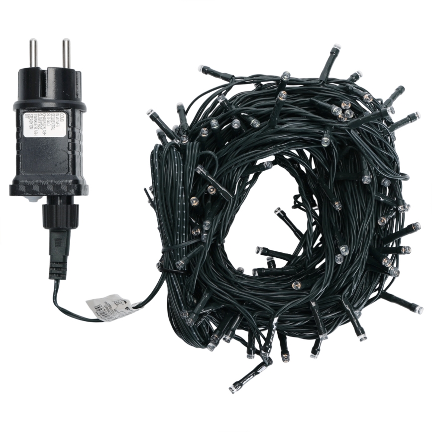 Aigostar - Ghirlandă de Crăciun LED pentru exterior, 150 LED-uri, 8 funcții, 18 m, IP44, multicolor