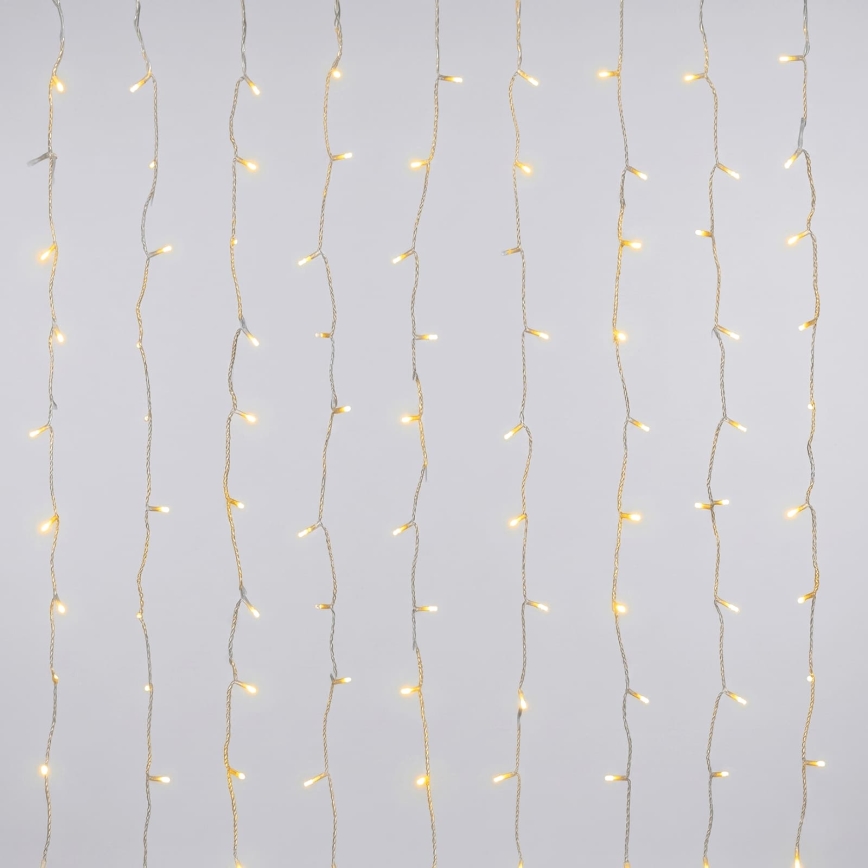 Aigostar - Ghirlandă de Crăciun LED pentru exterior 156xLED/8 funcții 4,2x1,2m IP44 alb cald