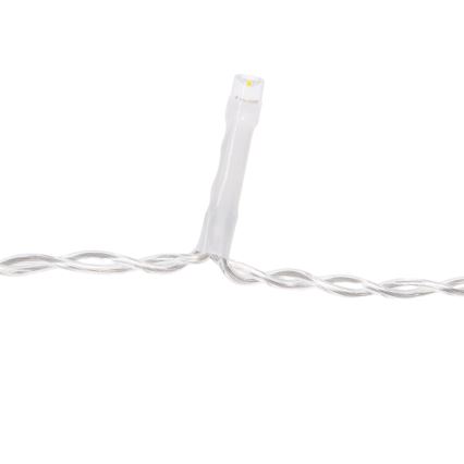 Aigostar - Ghirlandă de Crăciun LED pentru exterior 156xLED/8 funcții 4,2x1,2m IP44 alb cald